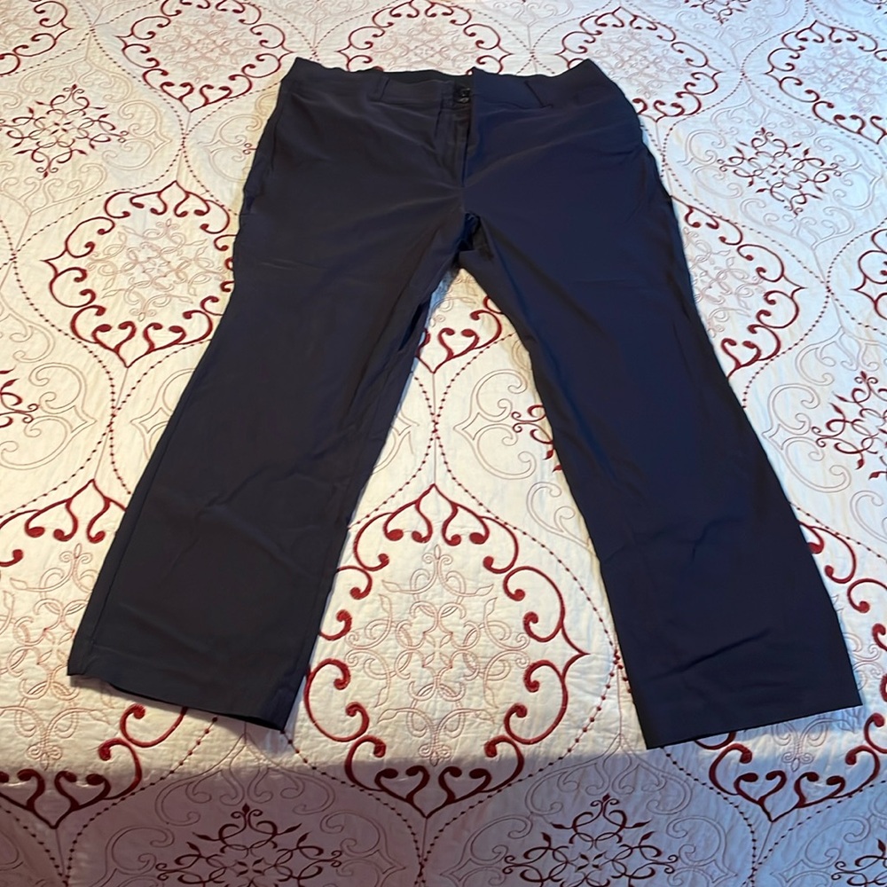 Navy trousers plus size 26